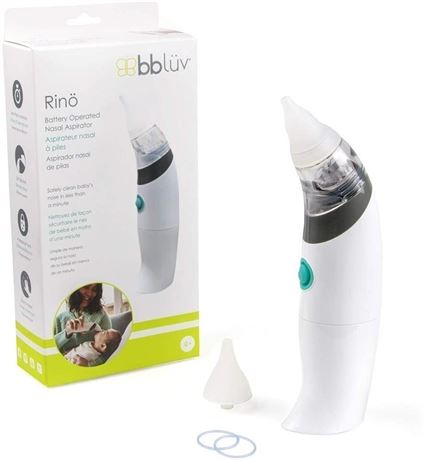 bblüv – Rinö - Battery operated nasal aspirator - Safe, fast & hygienic
