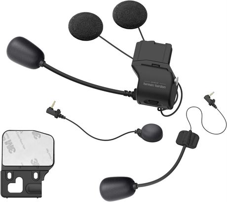 Sena 50S Universal Clamp kit with Sound by Harman Kardon Speakers and Mic