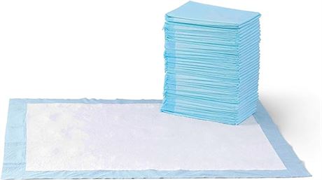 Pack of 60, Amazon Basics Dog and Puppy Pads, Leak-proof 5-Layer
