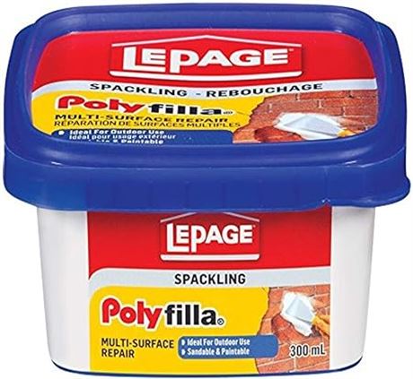 LePage Polyfilla Multi-Surface Repair, Dry Wall Hole Repair, Paintable & Sandabl