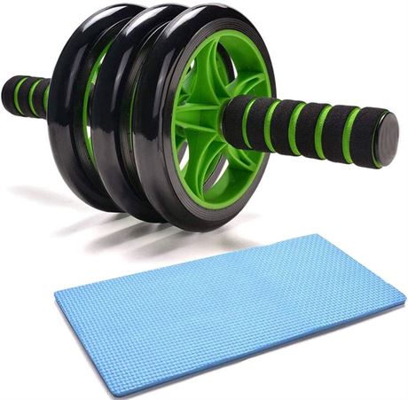 Ab Roller Wheel, Ab Roller Workout Equipment with Knee Mat
