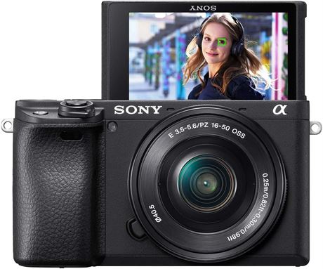 Sony Alpha A6400 Mirrorless Camera: Compact APS-C Interchangeable Lens Digital