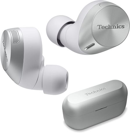 Technics HiFi True Wireless Multipoint Bluetooth Earbuds with Noise Cancelling