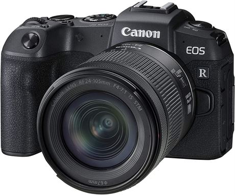 Canon EOS RP Full-Frame Mirrorless Interchangeable Lens Camera + RF24-105mm