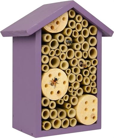 Nature's Way Bird Products PWH1-B Bee House, Purple