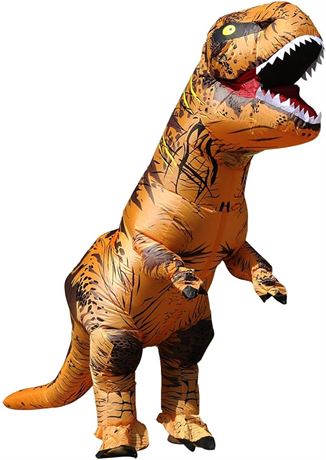RHYTHMARTS Dinosaur Inflatable Costume Trex Costume Halloween Costumes Fancy