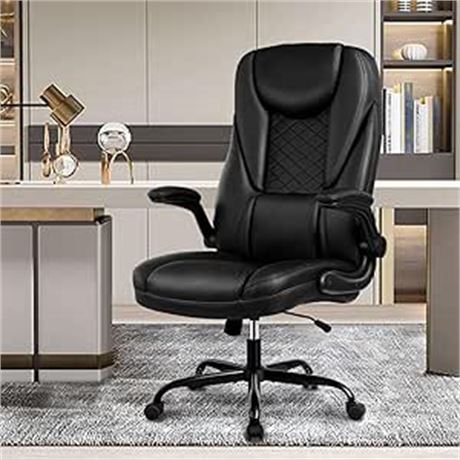 Guessky Office Chair, Executive Office Chair Big and Tall Office Chair Ergonomic