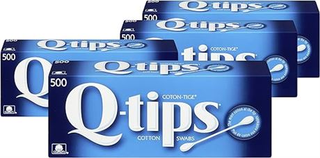 Q-tips Cotton Swabs for variety of usage ultimate home and beauty tool 500 count