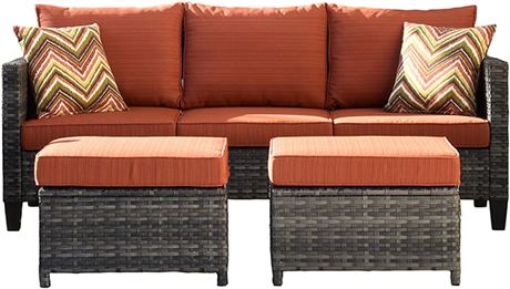 Patio Furniture, Outdoor Garden Sofa sectional, Wicker Patio Furniture