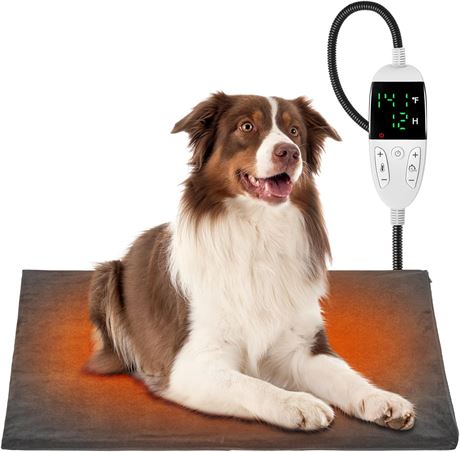 Petbank Pet Heating Pad for Dogs & Cats - 30℃-60℃ Adjustable Temperature