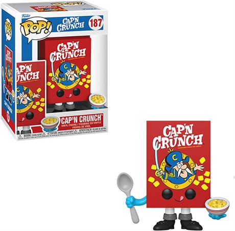 Funko POP Vinyl: - Cap'n Crunch Cereal Box, Multicolor