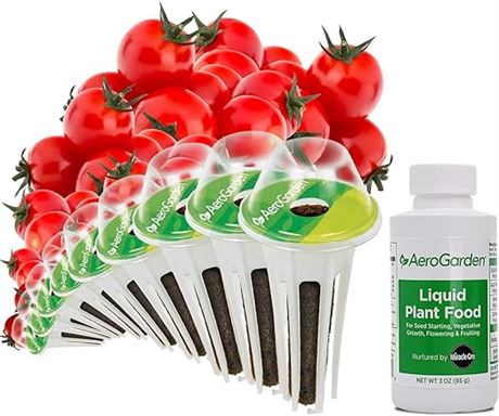 AeroGarden Red Heirloom Cherry Tomato Seed Pod Kit for AeroGarden Hydroponic