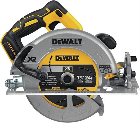 DEWALT 20V MAX 7-1/4-Inch Circular Saw with Brake, Tool Only, Cordless (DCS570B)