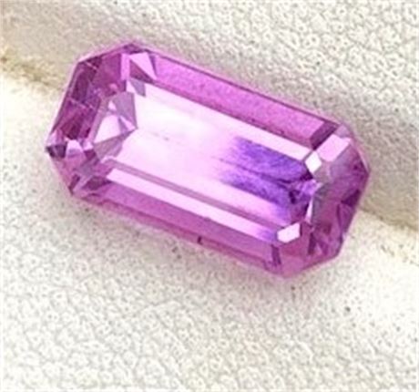 12.34 ct PREMIUM Pink Kunzite Gemstone ($5,923 Appraisal)