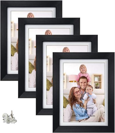 Giftgarden 5x7 Picture Frame Set of 4