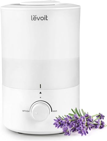 LEVOIT Humidifiers for Bedroom Large Room, 3L Cool Mist Top Fill Oil Diffuser