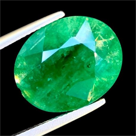 13.18 ct Natural Colombian Emerald Gemstone ($14,498 Appraisal)