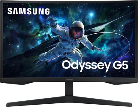 Samsung 32 inch Odyssey G55C QHD 165 Hz 1 ms Curved Gaming Monitor