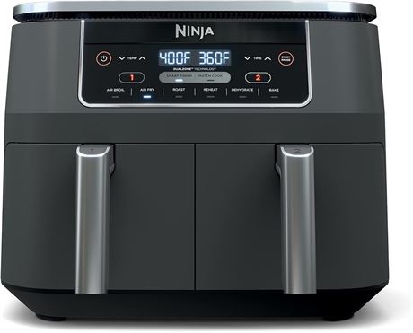 Ninja Foodi 6-in-1 8-qt. (7.6L) 2-Basket Air Fryer DualZone Technology