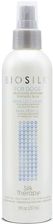 237ml BioSilk for Dogs Silk Therapy Deep Moisture Waterless Shampoo Spray