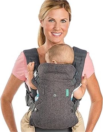 8-32 lbs, Gray Infantino Flip Advanced 4-in-1 Carrier