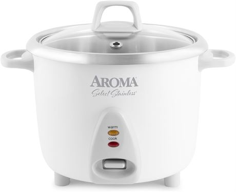 Aroma ARC-757SG 14-Cup, Cooked Simply Stainless Rice Cooker
