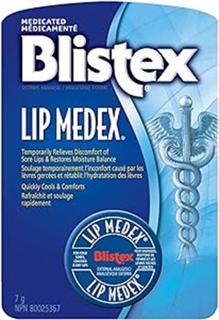 7g Blistex Medex Lip Balm