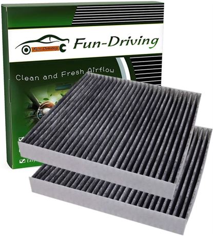 2 Pack FD285 Cabin Air Filter Replacement for CF10285,CP285,