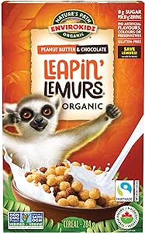 284 g Natures Path EnviroKidz Leapin' Lemurs Breakfast Cereal
