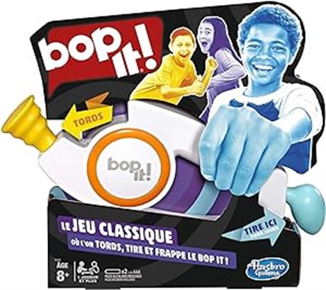 Bop It! Electronic Game for Kids Ages 8 and Up (French Version)
