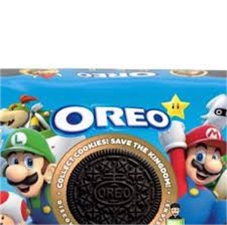 3 Packs Super Mario TM OREO Cookies 345 GR