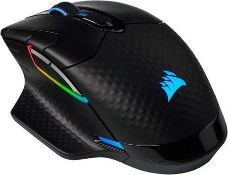 Corsair Dark CORE RGB PRO, Wireless FPS/MOBA Gaming Mouse, Black