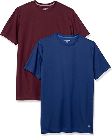 XXL -  Essentials Mens 2-Pack Performance Pintec T-Shirt