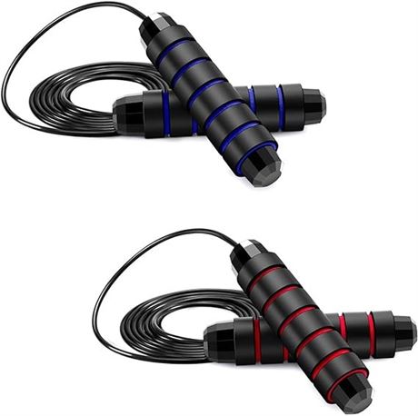 XMIAO Jump Rope, Skipping Rope with Ball Bearings Tangle