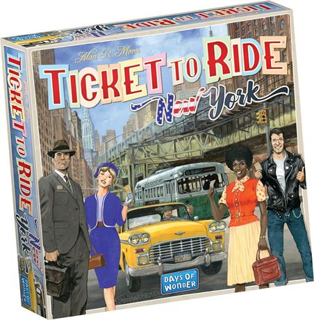 Ticket to Ride - Express – New York (English Version) a game by Days of Wonder