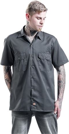 XLT - Dickies Mens Short-Sleeve Work Shirt
