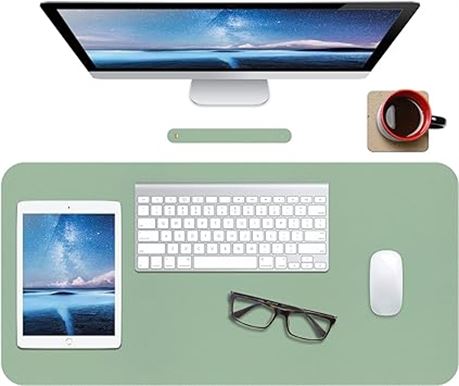 Leather Desk Mat,Desk Pad,Desktop mat,Waterproof Desk Mat for Desktop