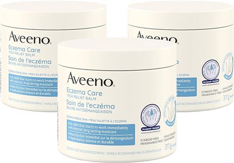 Aveeno Lotions Eczema Care Anti-Itch Balm, Eczema Treatment Cream