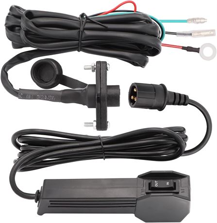 12V Winch Corded Hand Controller Control Switch Kit for ATV UTV Winch