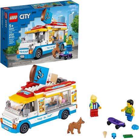 Lego City Ice Cream Truck Van 60253 Building Toy Set