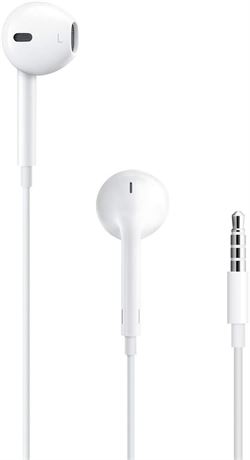 Apple EarPods Headphones with 3.5mm Plug. Microphone with Built-in Remote
