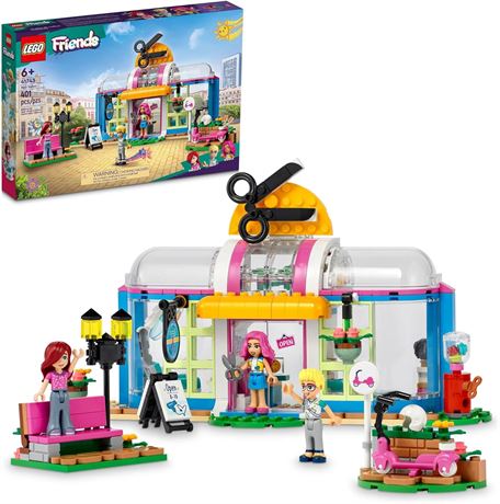 LEGO Friends Toy Hair Salon Building Toy - Hairdressing Set, 41743