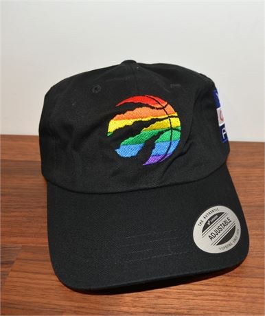 O/S Adjustable Toronto Raptors Multi Colour Cap/Hat