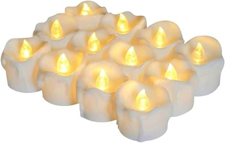 Tealight Candles Battery Operated with Timer