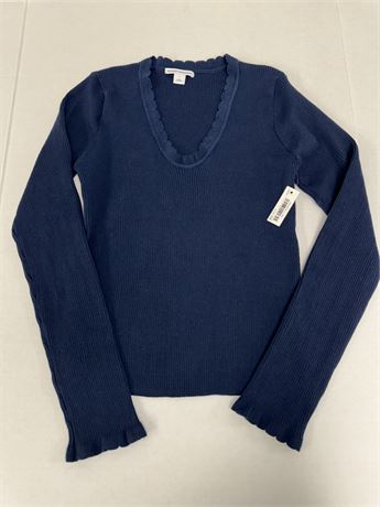 LRG - Essentials Women's Ribbed V-Neck Sweater