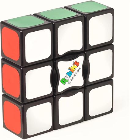 Rubik’s Edge 3x3x1 Rubik’s Cube for Beginners, Single Layer Puzzle Toy