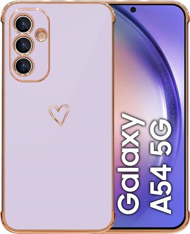 SZXYCZL Compatible with Samsung Galaxy A54 5G Case for Women Girl with Luxury
