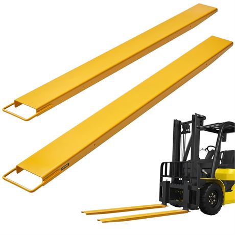 Forklift Extensions, 72 Inch Fork Extensions 5.5 Inch Width, Heavy Duty Fork