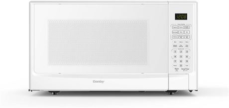Danby Designer DDMW01440WG1 1.4 cu ft Sensor (Cooking) Microwave in White