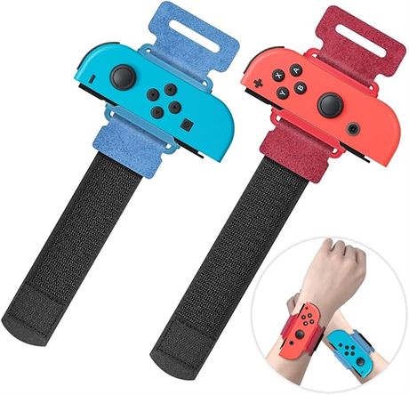 Upgraded Wrist Bands for Switch Just Dance 2024 2023 2022 2021 for Nintendo